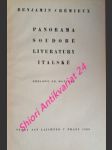 Panorama soudobé literatury italské - crémieux benjamin - náhled