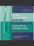 Česko-nizozemský slovník* Tsjechisch Nederlands woordenboek holandsko - náhled