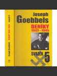 Joseph Goebbels : Deníky 1943-1945, sv. 5. - náhled