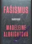 Fašismus varování - albrightová madeleine - náhled