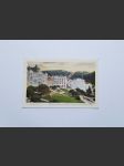 Mariánské lázně / marienbad - kirchenplatz mit hotel weimar und hotel stern - náhled