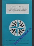 Sentimentální cesta po francii a itálii - sterne laurence - náhled