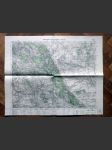 Broumov - mapa 3757 vojenský zeměpisný ústav v praze - náhled