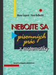 Nebojte sa písomných prác z matematiky - náhled