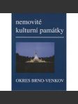 Nemovité kulturní památky jižní Moravy - Okres Brno-venkov (Soupis památek a literatury) - náhled