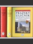 Pražský uličník, 1.-2. díl (2 svazky) [Praha - seznam názvů ulic města Prahy a jejich změn v historii] - náhled