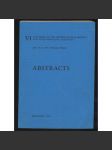 VI Congress of the International Society for Folk-Narrative Research, June 16-21, 1974, Helsinki, Finland. Abstracts [konference, folkloristika] - náhled