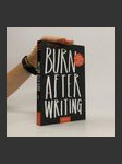 Burn After Writing - náhled