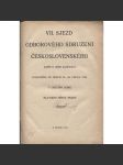 VII. sjezd Odborového sdružení československého (odbory) - náhled