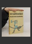 Ze zápisníku Martina Karáska - náhled