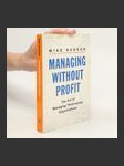 Managing Without Profit - náhled