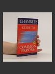 Chambers Guide to Common Errors - náhled