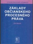 Základy občianskeho procesného práva - náhled