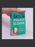 Školní anglický slovník : anglicko-český, česko-anglický Anglicko-český, česko-anglický slovník - náhled