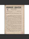 Odborové sdružení českoslovanské, ročník XII./1908 [Statistický časopis a ústřední orgán českoslov. odborových a vzdělávacích spolků] odbory - náhled