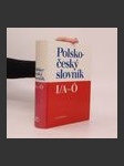 Polsko-český slovník. II. díl, P-Ż - náhled