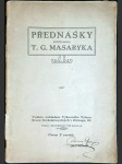 Přednášky professora T. G. Masaryka - náhled