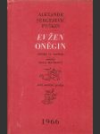 Evžen  oněgin - román  ve  verších - náhled