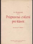 Průpravná cvičení pro klavír opus 16. - náhled