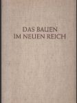 Das Bauen im neuen Reich - náhled