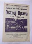 Vchz pardubice / ostroj ostrava 1975 - náhled