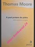 A psal prstem do písku - ježíš a poselství evangelia - moore thomas - náhled