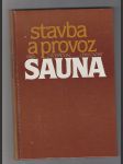 Stavba a provoz sauna - náhled