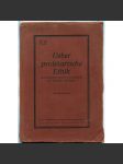 Ueber proletarische Ethik [O proletářské etice, 1920; etika; marxismus; filosofie; filozofie; Nietzsche] - náhled