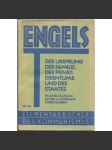 Der Ursprung der Familie des Privateigentums und des Staates [Původ rodiny, soukromého vlastnictví a státu] - náhled