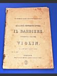 Rossini / noty : Housle : Il Barbiere di Siviglia - náhled