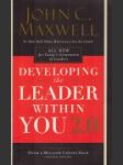 Developing the leader within you - náhled