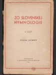 Zo slovenskej hymnologie - náhled