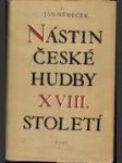 Nástin české hudby 18. století - náhled