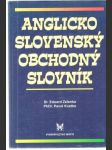 Anglicko slovenský obchodný slovník - náhled