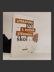 Literatura pro 2. ročník středních škol. Pracovní sešit - náhled