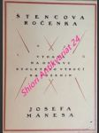 Ročenka štencova grafického kabinetu na rok 1920 vydaná na oslavu stoletého výročí narozenin josefa mánesa - mádl karel b. / žákavec františek / táborský františek / kuchynka rudolf / jiřík f.x. - náhled