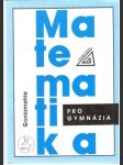 Matematika pro gymnázia - goniometrie - náhled