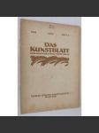 Das Kunstblatt, ročník 1917, č. 5 (květen) [umění; Walther Klemm; časopis; grafika] - náhled