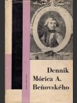 Denník mórica a. beňovského - náhled