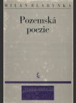 Pozemská poezie - náhled