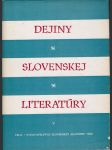 Dejiny slovenskej literatúry v - náhled
