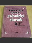 Anglicko český právnický slovník - náhled