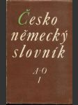 Česko-německý slovník I. - II. /A-O a P-Ž/ - náhled