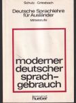 Moderner deutscher sprachgebrauch - náhled