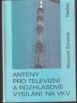 Antény pro televizní a rozhlasové vysílání na VKV - náhled