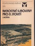 Nerostné suroviny pro 21. století - náhled