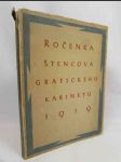 Ročenka Štencova grafického kabinetu 1919 - náhled