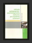 Základy pedagogicko-psychologického výzkumu pro studenty učitelství - náhled