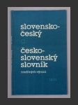 Slovensko-český a česko-slovenský slovník rozdílných výrazů - náhled