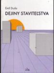 Dejiny staviteľstva - náhled